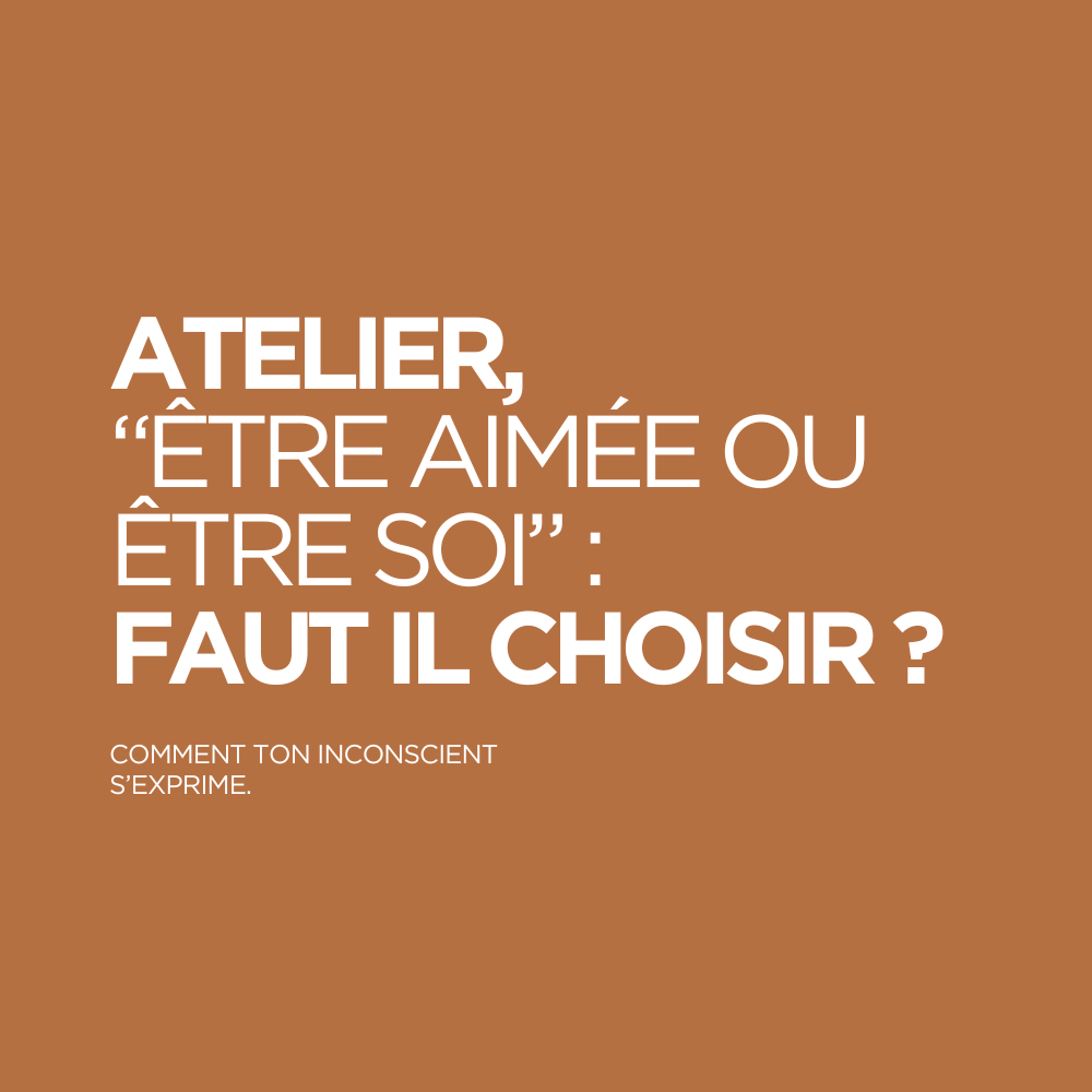 Lundi 13 juillet - "Être aimée ou être soi, faut-il choisir ?"